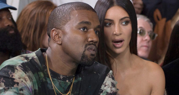 Kanye West y Kim Kardashian