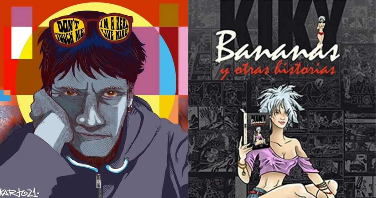 “Karto” emblemático dibujante chileno de la década de los 80