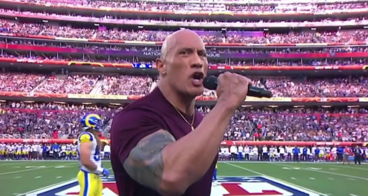 La Roca en el Super Bowl