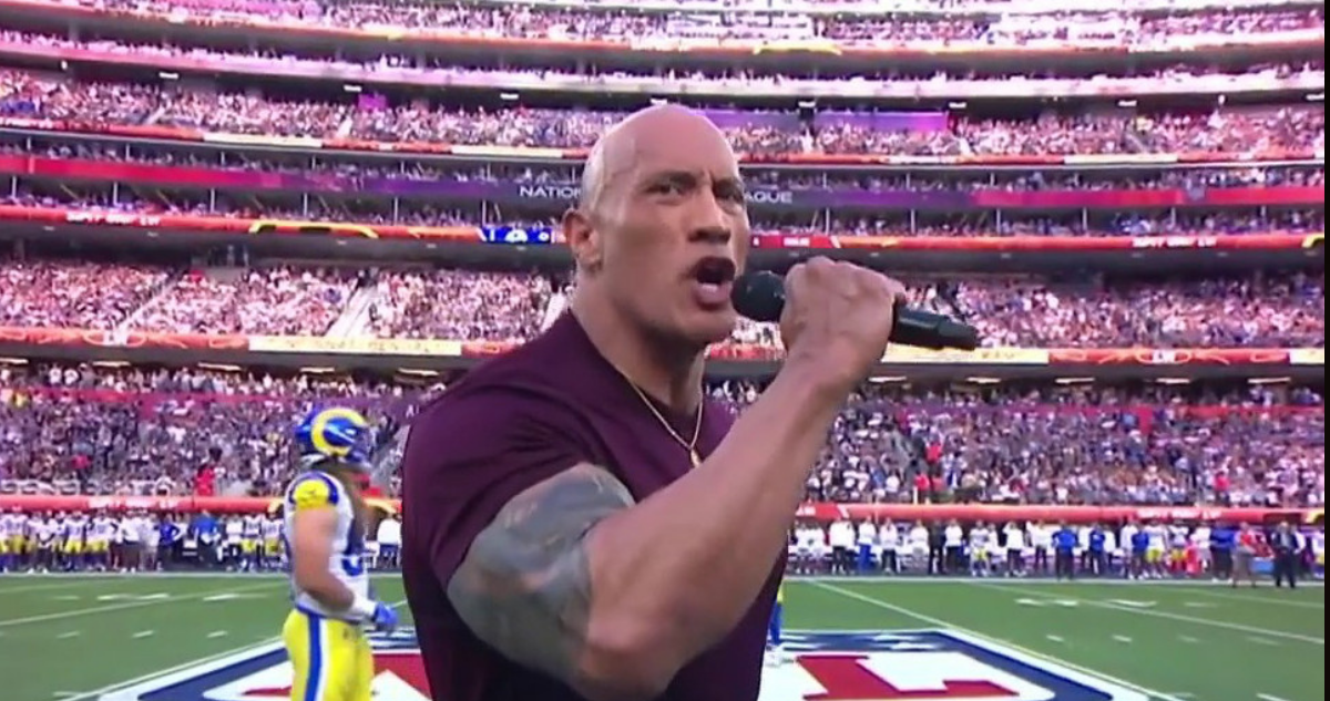La Roca en el Super Bowl