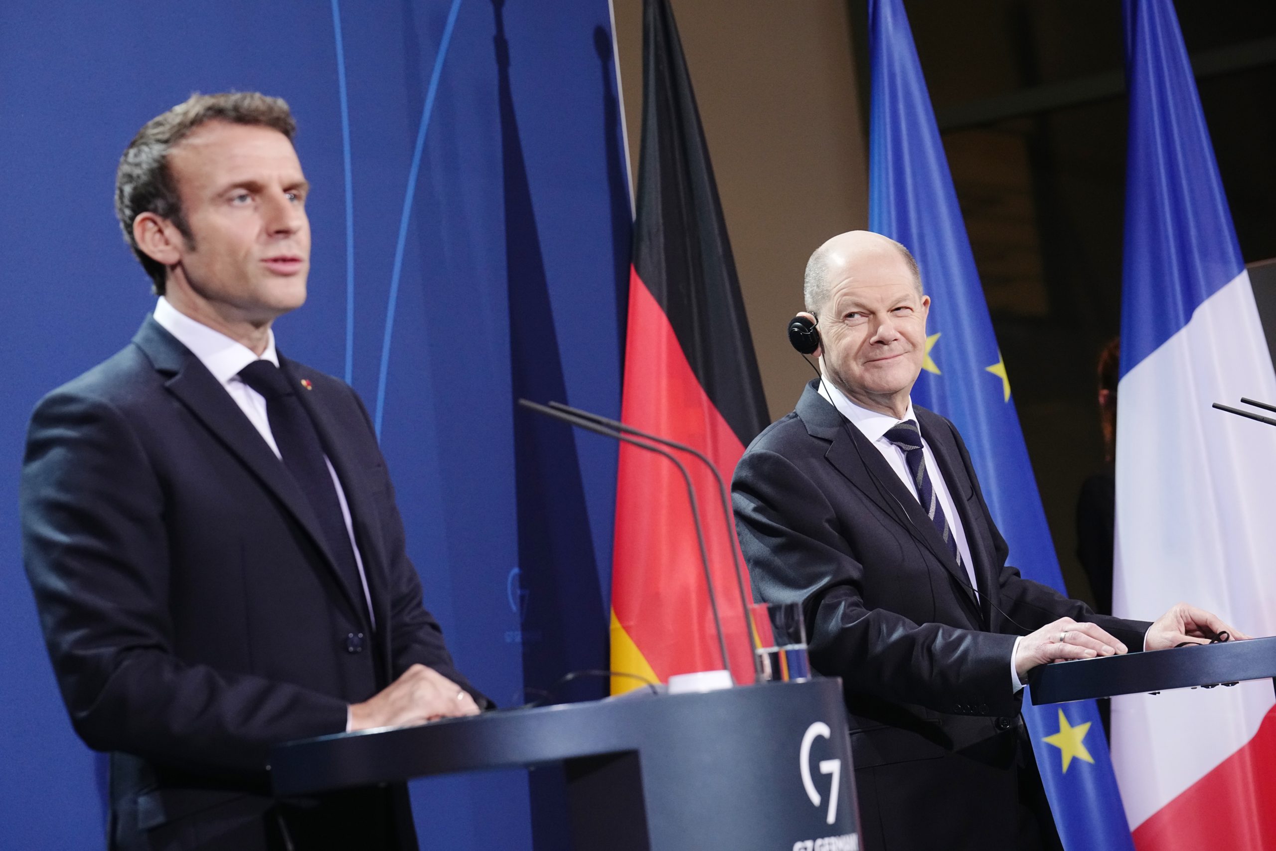 Macron y Scholz