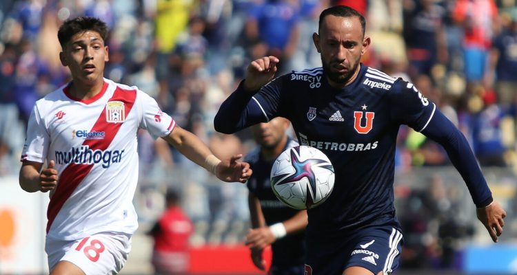 Marcelo Cañete jugando por La U.