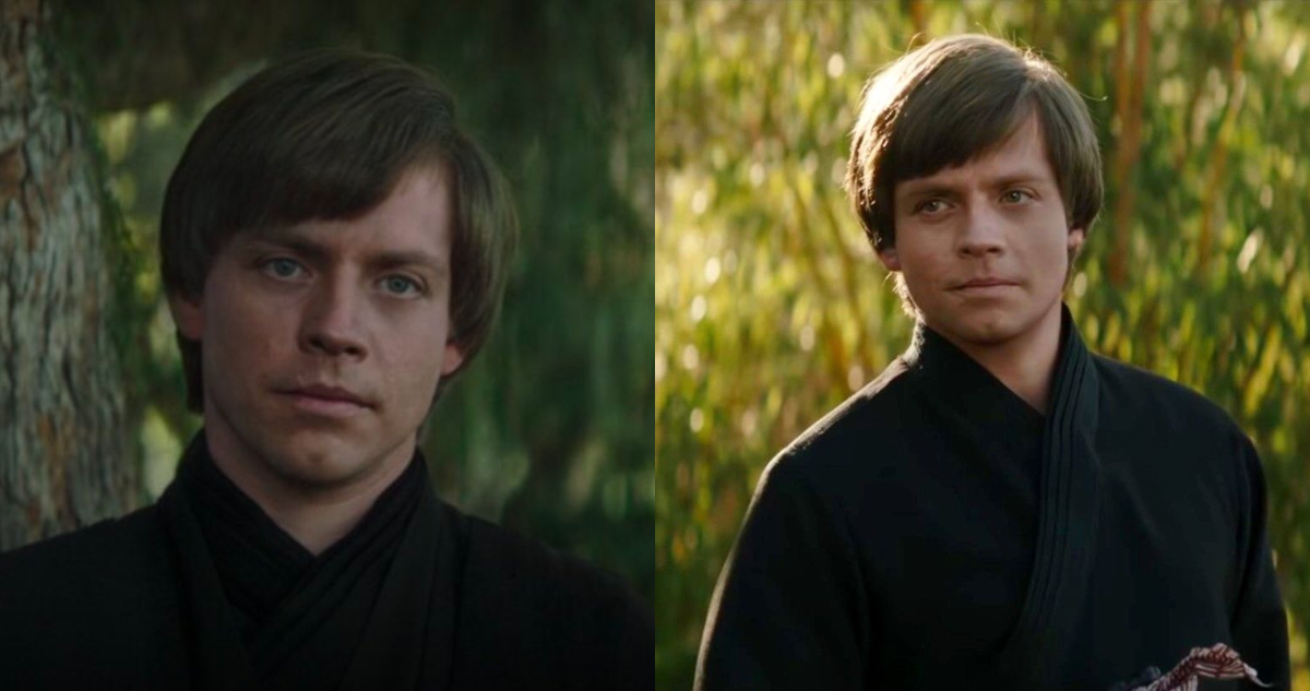 Joven Luke Skywalker en The Book of Boba Fett episodio 6