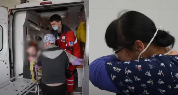 Médicos lloran la muerte de una niña de 6 años herida en bombardeo en Ucrania