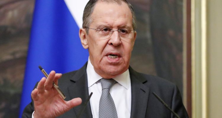 El ministro de Exteriores ruso, Sergei Lavrov.