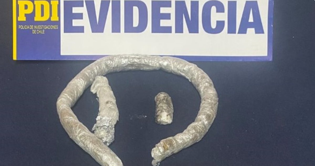 Mujer intenta ingresar droga a cárcel de Limache