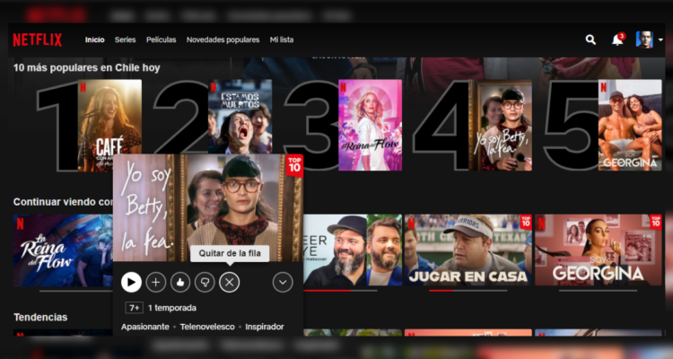 Nueva función de Netflix