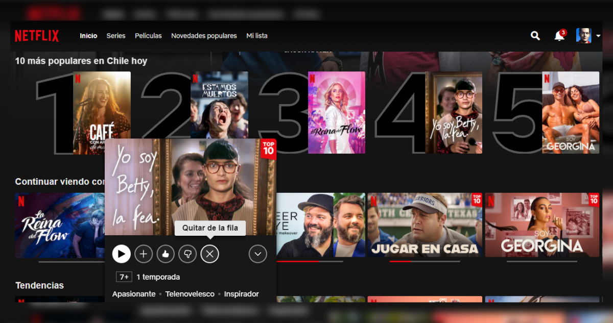 Nueva función de Netflix
