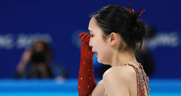 Patinadora china víctima de ciberbullying por Pekín 2022