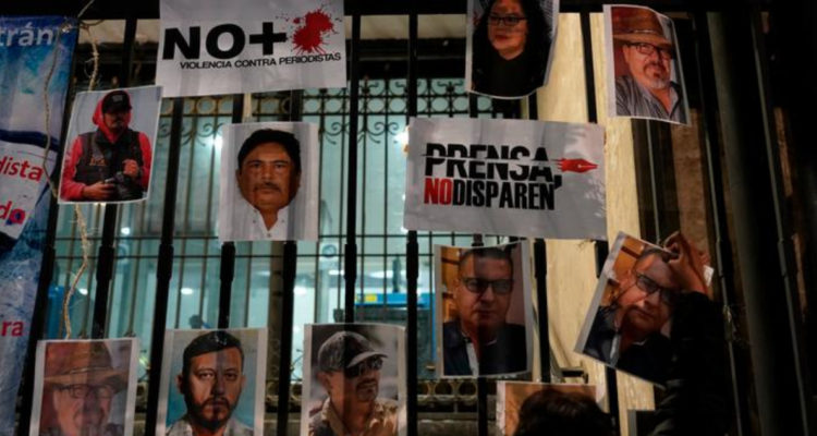 Estrategia terrorista contra periodistas mexicanos Se sienten con la licencia de matarnos