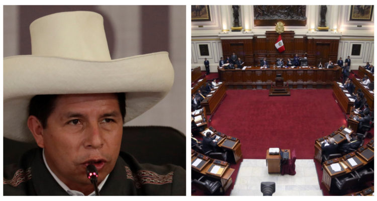 Acusan a presidenta del Congreso del Perú de conspirar contra el presidente Castillo