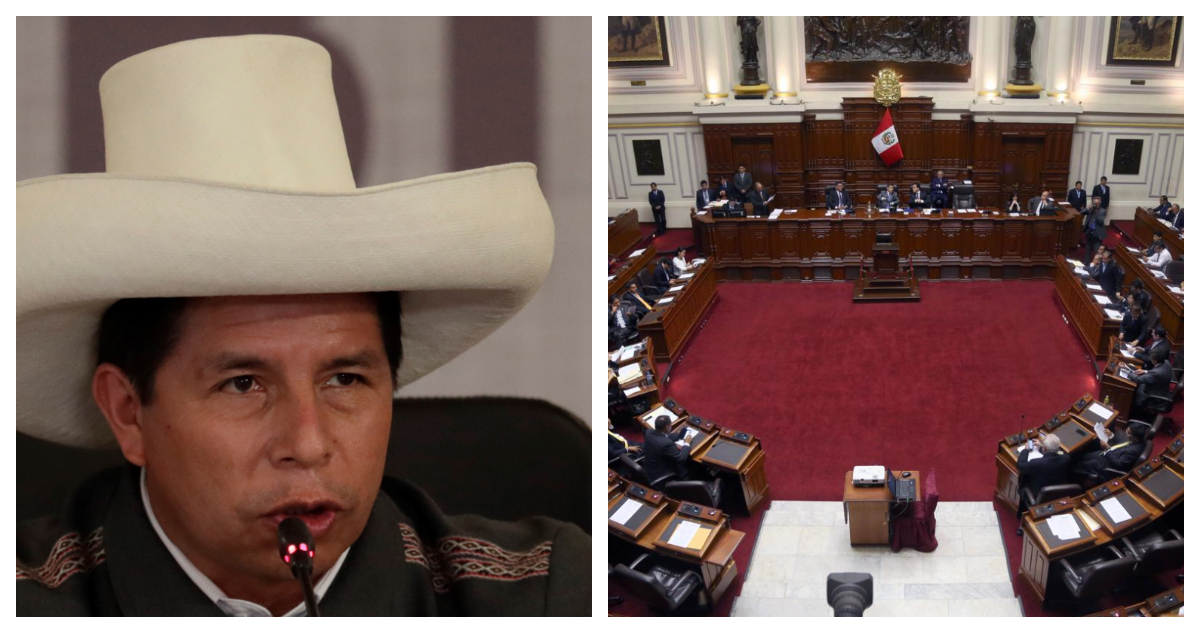 Acusan a presidenta del Congreso del Perú de conspirar contra el presidente Castillo
