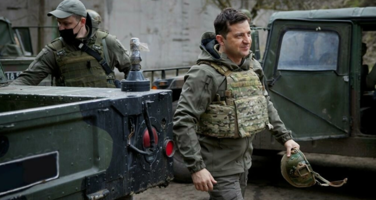 Volodímir Zelenski, presidente de Ucrania.