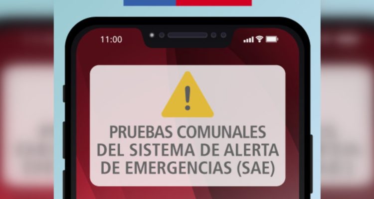 Prueba de Sistema de Alerta en Puente Alto