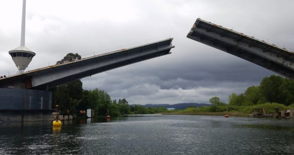 Piden ampliar ángulo definitivo de puente Cau Cau