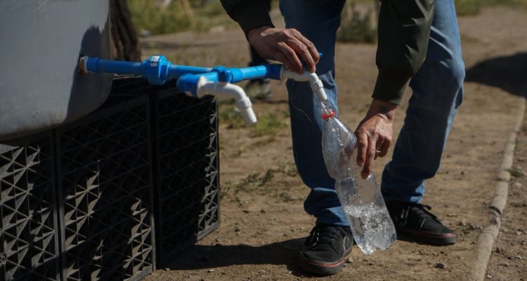 Racionamiento de agua en El Melón