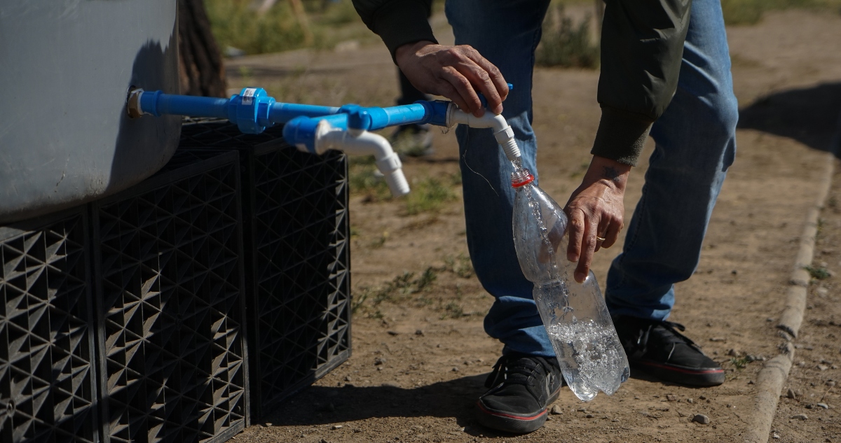 Racionamiento de agua en El Melón