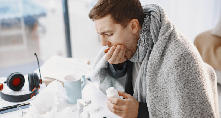 persona resfriada