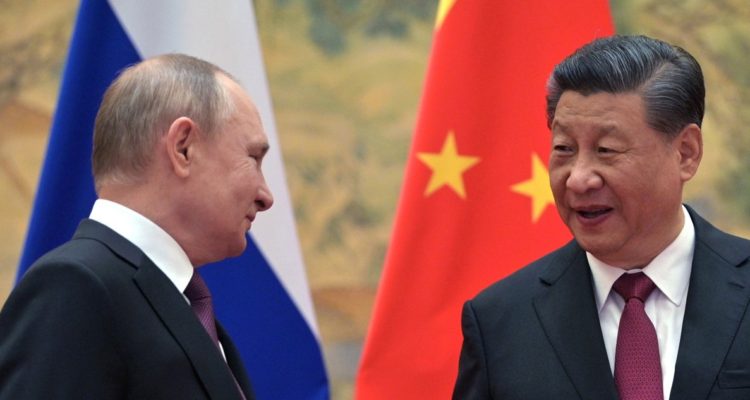 Vladimir Putin y Xi Jinping.