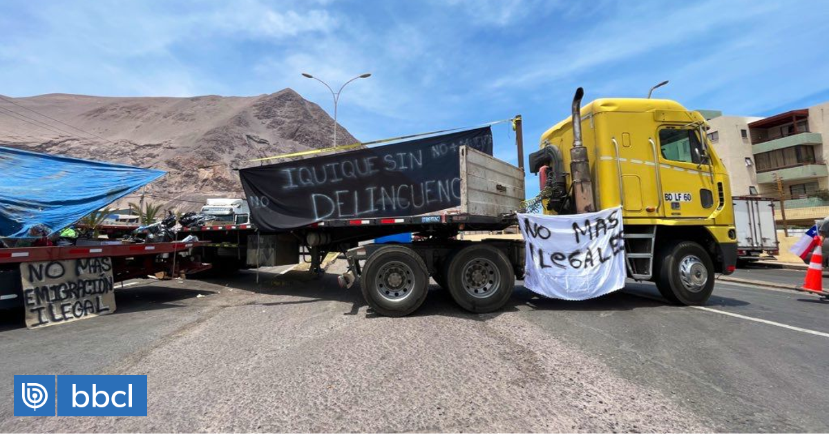 Pese al acuerdo con Gobierno: camioneros vuelven a bloquear accesos a  Iquique y Antofagasta | Nacional | BioBioChile