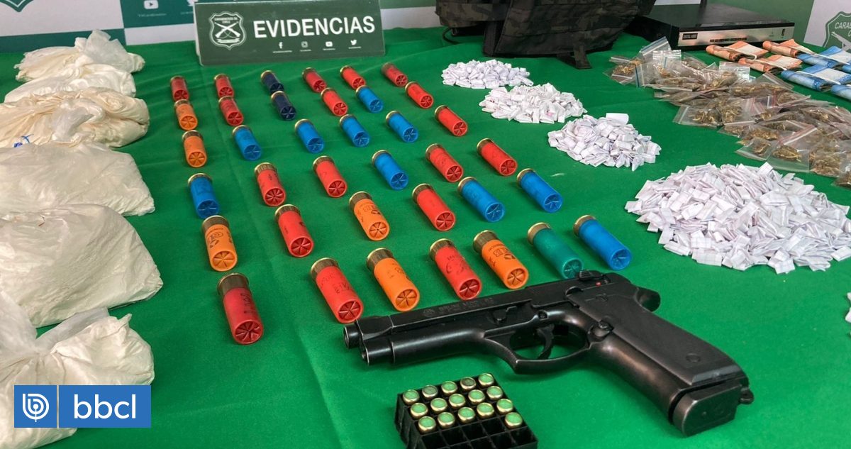 Desbaratan banda dedicada al tráfico de drogas en La Reina