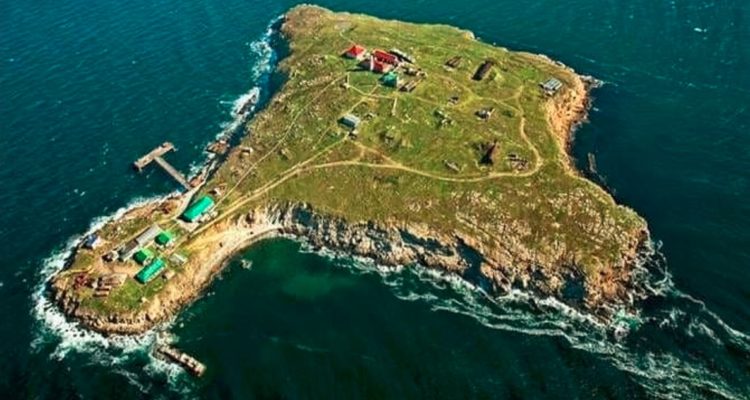 Isla donde murieron soldados ucranianos