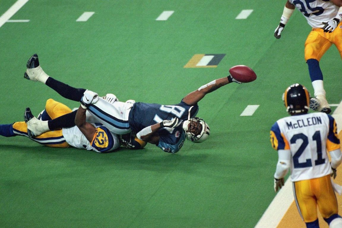 Super Bowl XXXIV: Rams vs Titans.