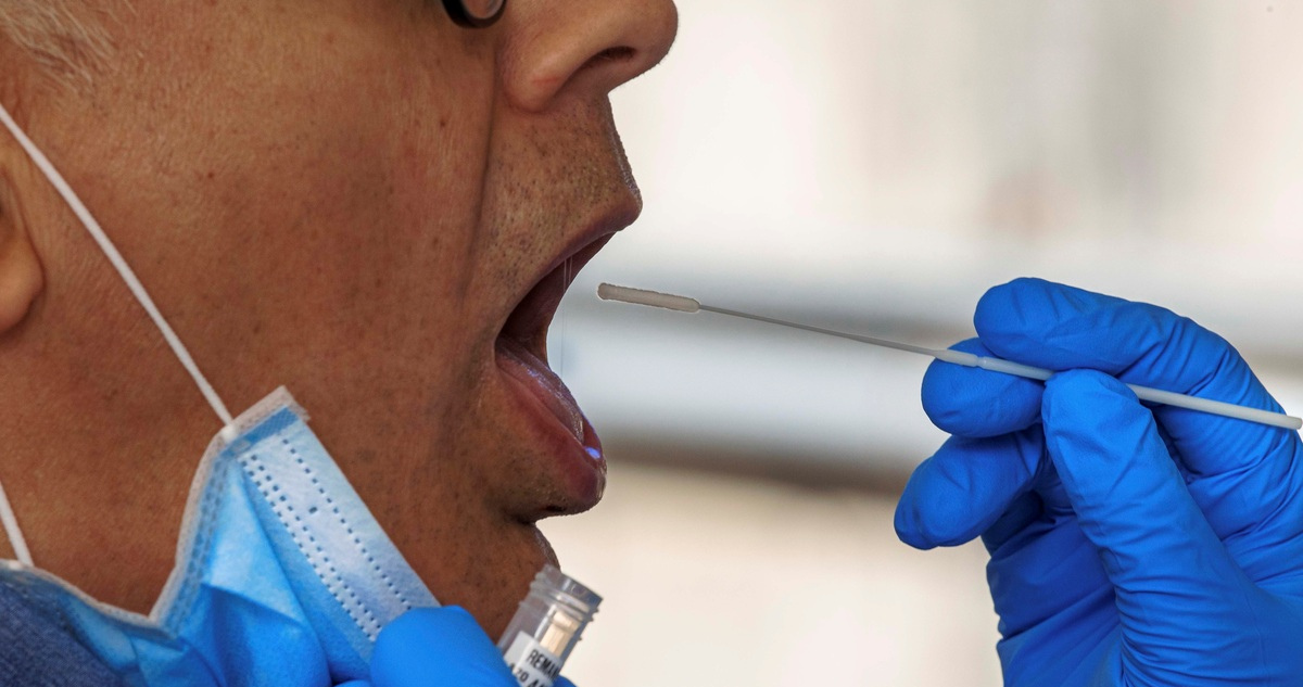 Test COVID en la saliva