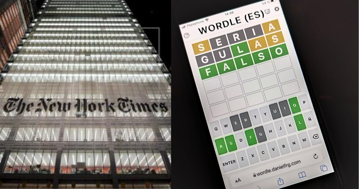 The New York Times y el videojuego Wordle