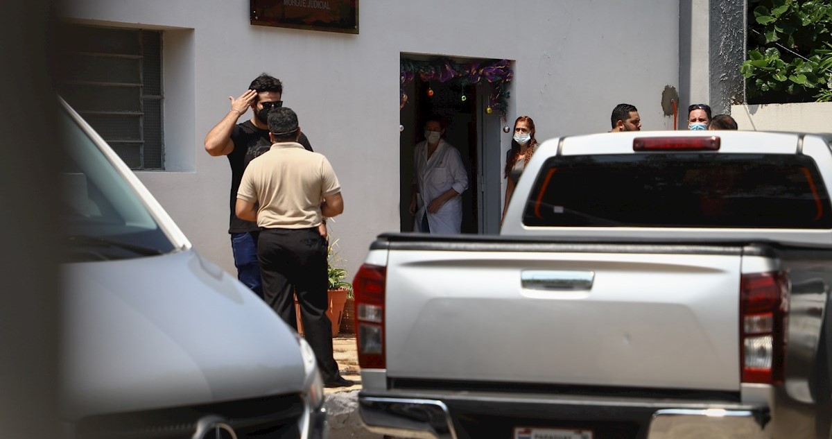 Familiares de Cristina Aranda, esposa de Tito Torres