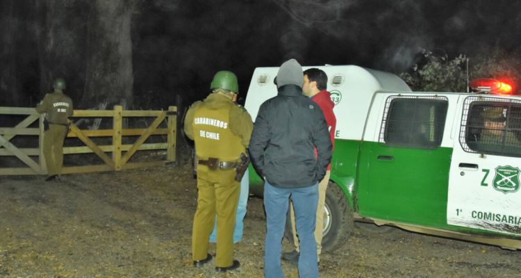 Trabajadores fueron encontrados muertos al interior de camioneta el fundo de Mininco