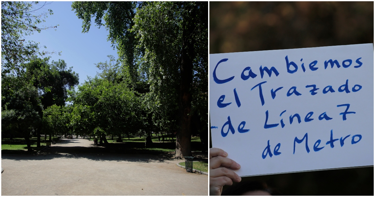 Trazado de Línea 7 del Metro