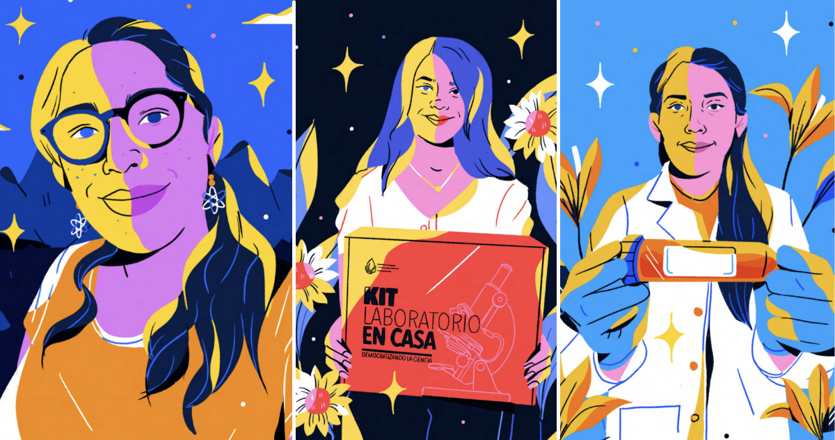 Tres mujeres chilenas ganadoras del concurso "25 mujeres en la ciencia Latinoamérica"
