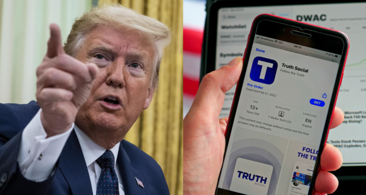 Truth Social, red social de Donald Tump