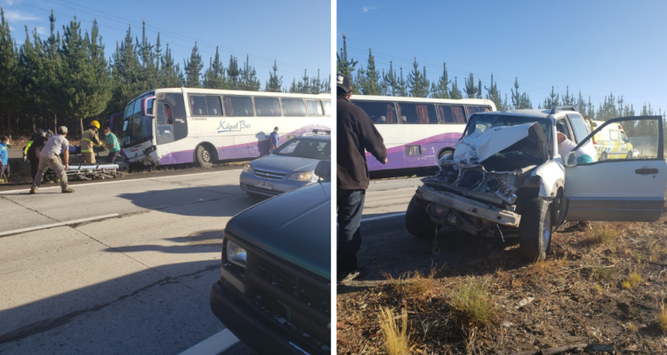 Dos lesionados deja colisión en Los Ángeles