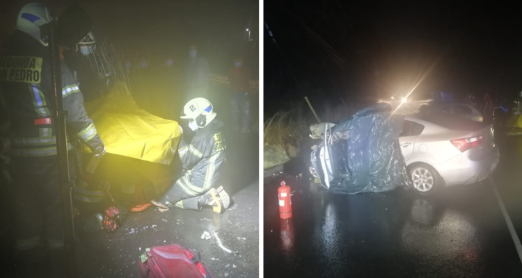 Accidente en Ruta La Madera deja un fallecido