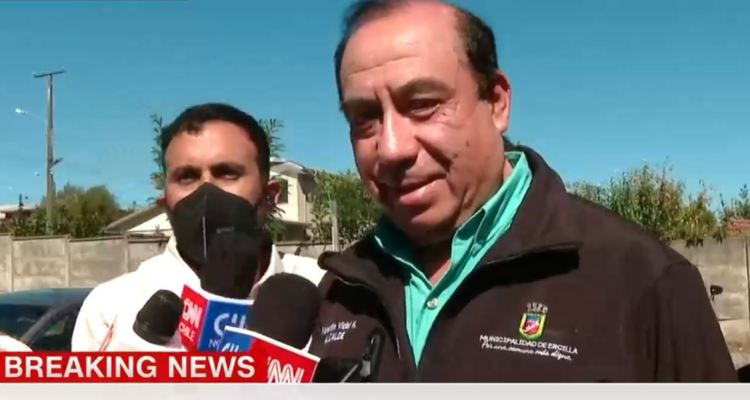 alcalde Ercilla disparos Siches