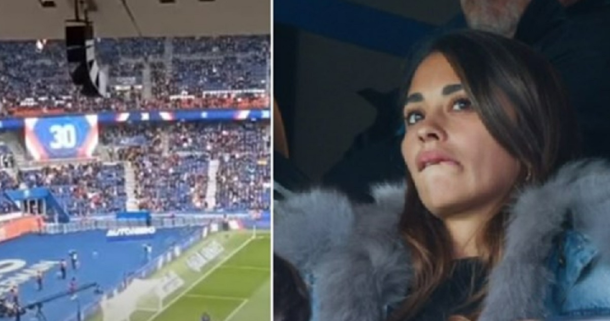 La reacción de Antonela, esposa de Messi, a las pifias en París