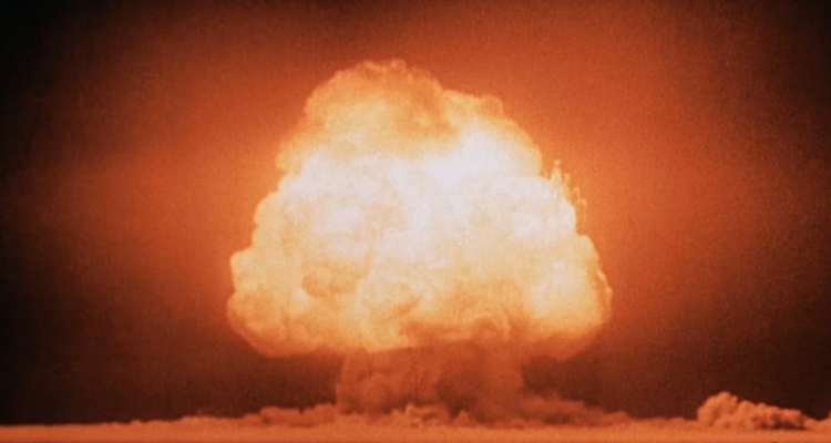 Así se vio la detonación de la prueba Trinity