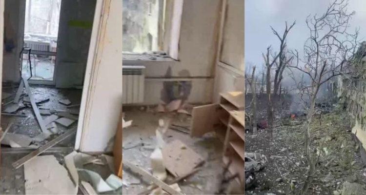 Ataque aéreo ruso hospital