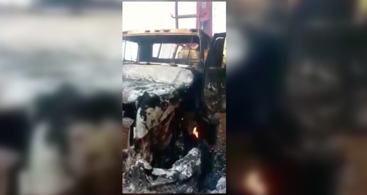 Indagan quema de maquinaria forestal en predio de Forestal Mininco ubicado en Capitán Pastene
