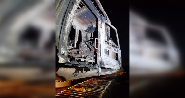 Ataque incendiario en Arauco.