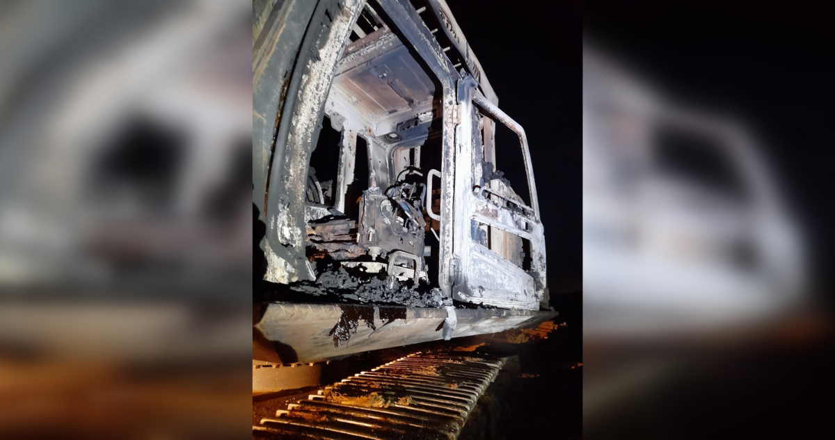 Ataque incendiario en Arauco.