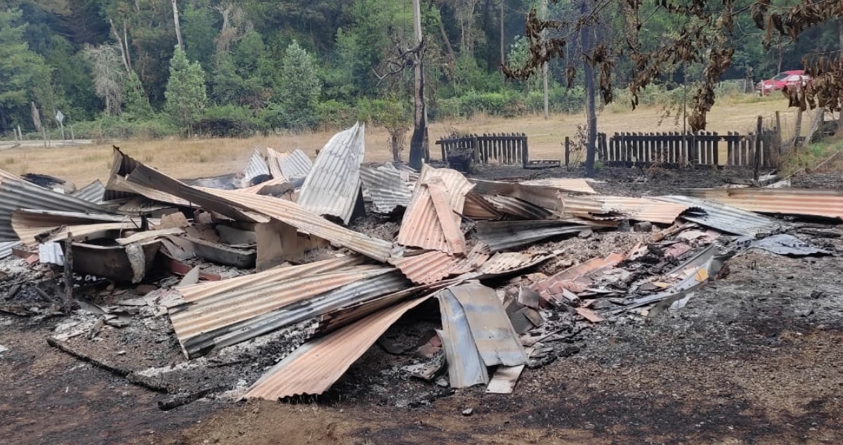 ataque incendiario instalaciones Conaf