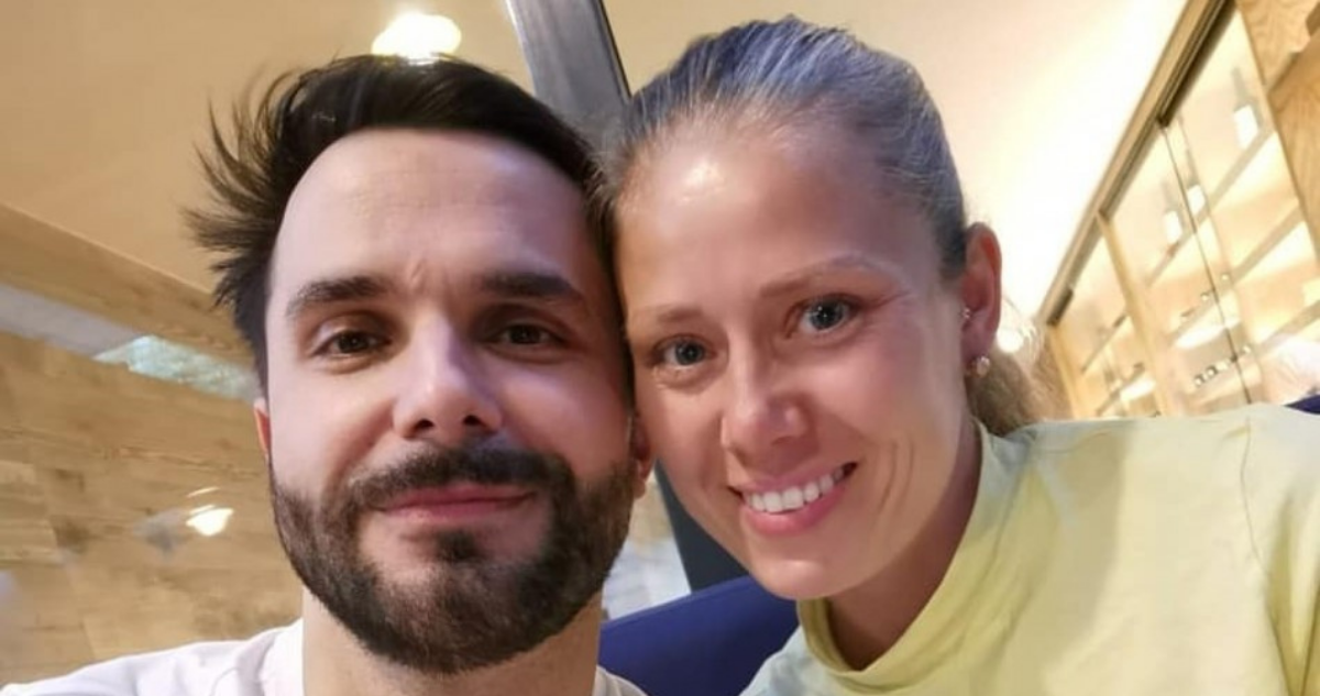 Álvaro Ballero y su esposa