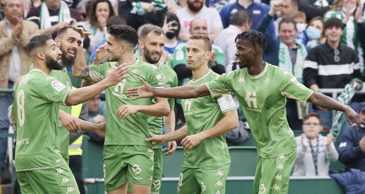 Real Betis celebra ante Athletic