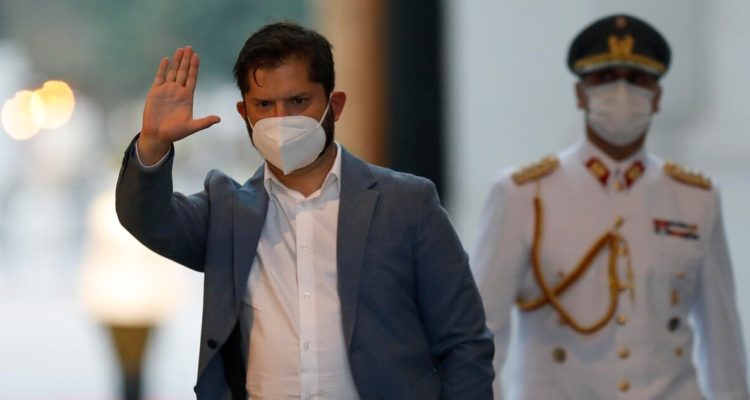 Presidente Gabriel Boric, que alistaría firma del Acuerdo de Escazú