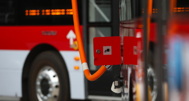 Anuncian que corredor del transporte capitalino de Santa Rosa contará con buses eléctricos