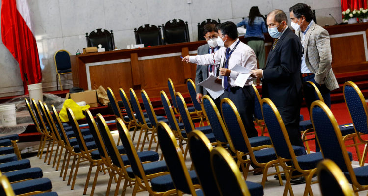 Preparativos para el cambio de mando