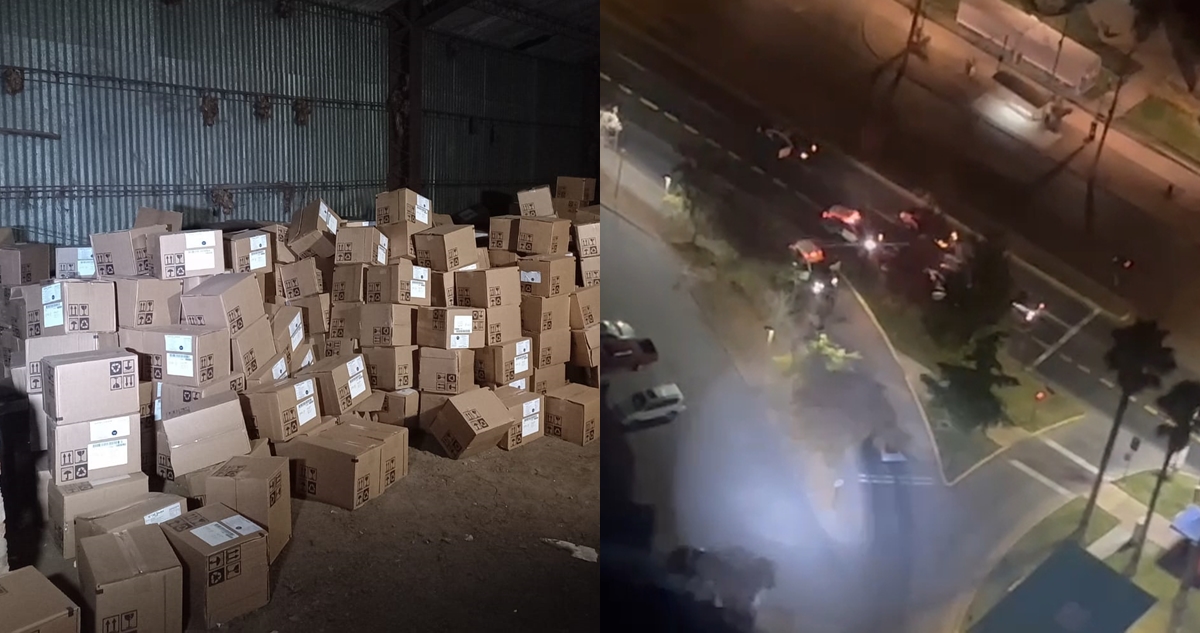Seis detenidos tras robo de camión con 25 toneladas de queso en la RM: incluyó persecución aérea